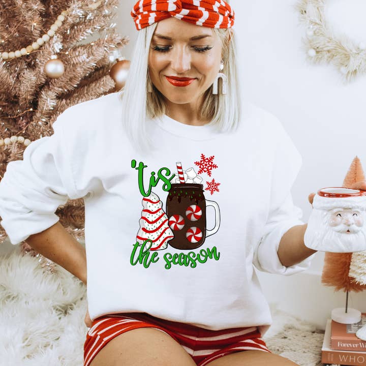 Sweat Tis The Season Noël pour la vente par Londas Trendy Tees