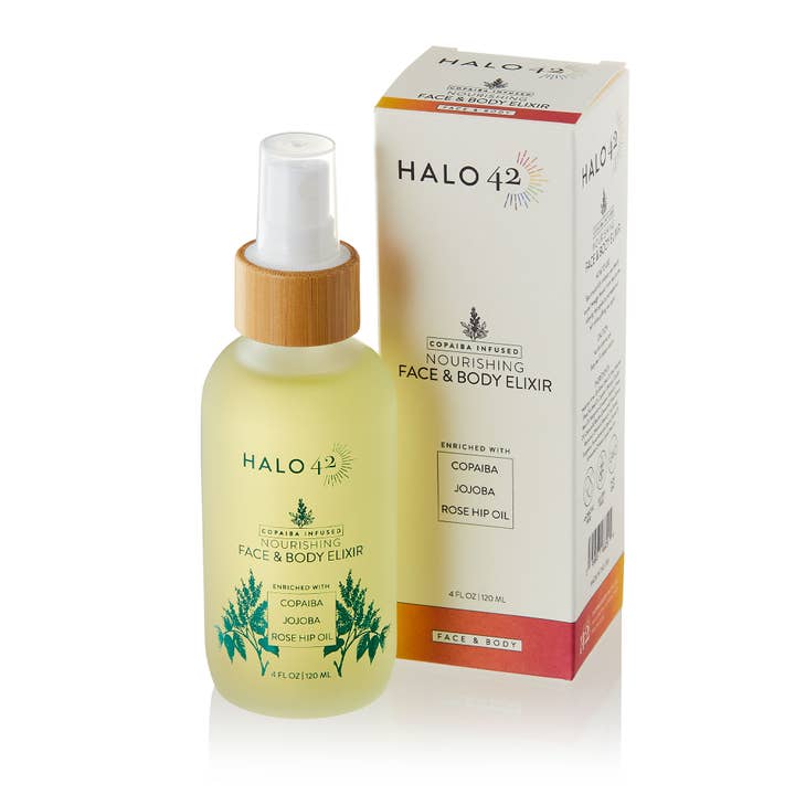 Halo42 - Wholesale Facial Oil - 4 Fl Oz Hydrating and Anti-aging Face and Body Oil Spray2