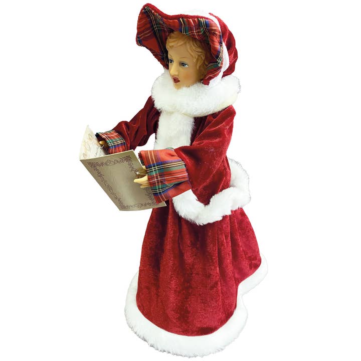 Santa’s Workshop Inc. - Wholesale Christmas Decoration - 15" To 18" Dickens Carolers, Set of 410