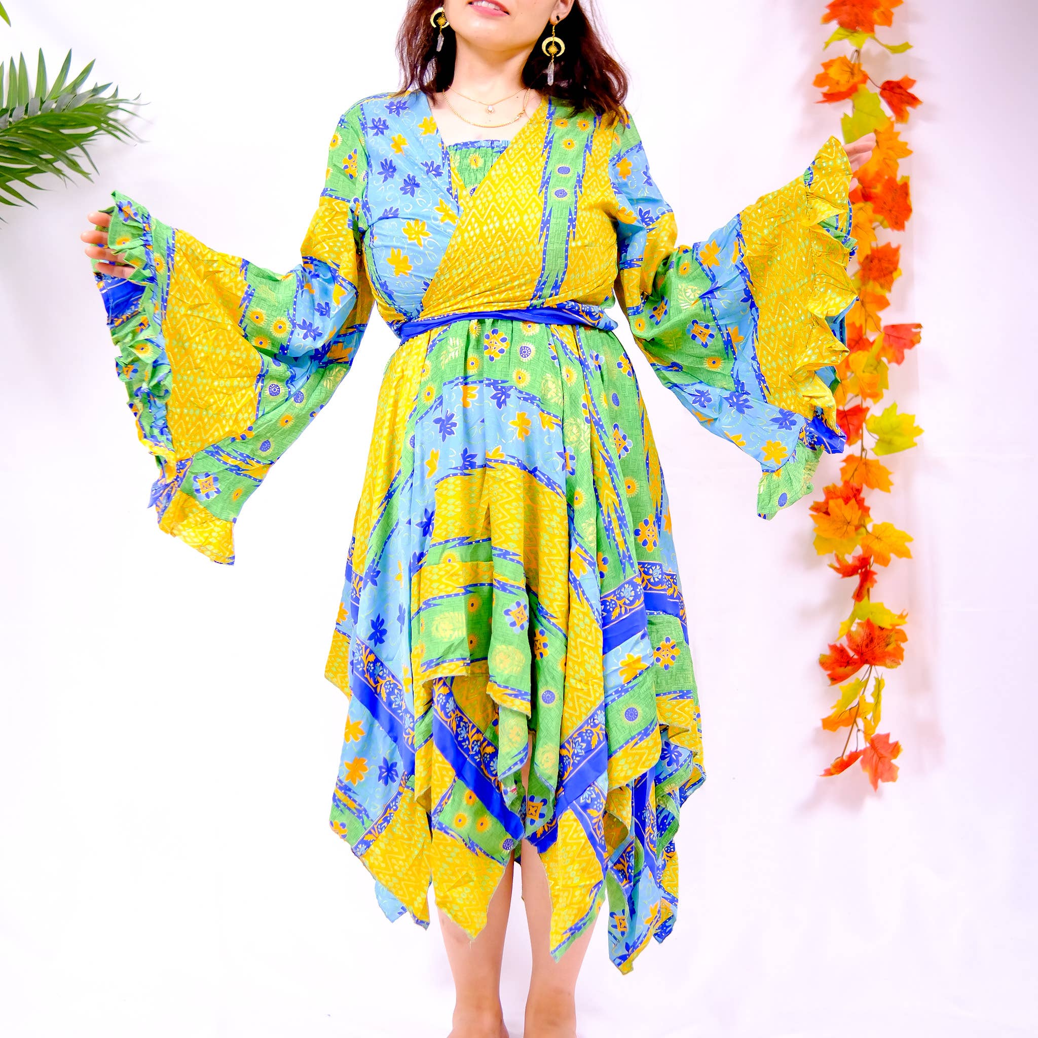 Karma Nepal Crafts – Vestido - Mulher por atacado – Vestido Pixie Boho11