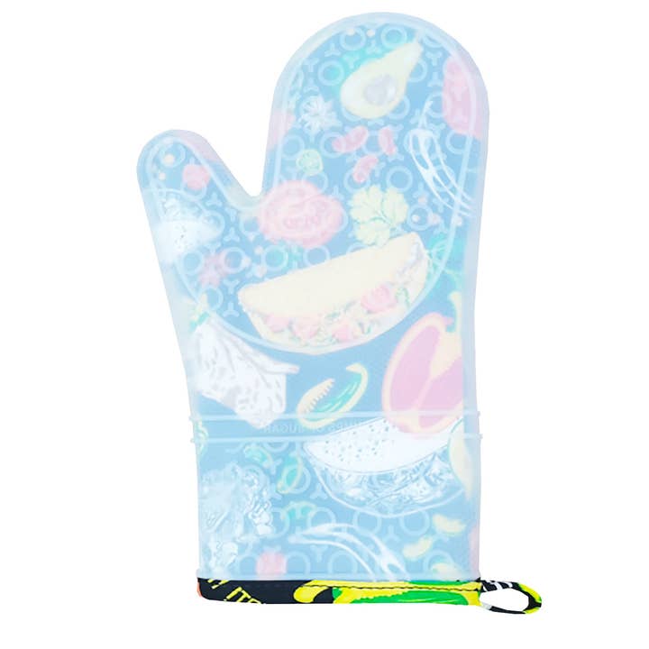 Chili Peppers & Tacos Silli Mitt for wholesale by Two Lumps of Sugar