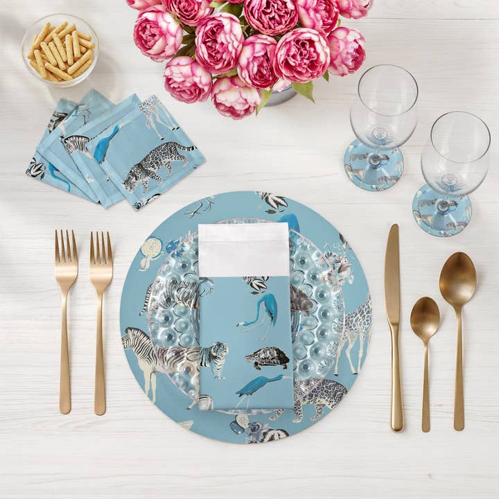 Exotix Stamford vegansk læder rund stenbrik for engroshandel hos Nicolette Mayer Collection