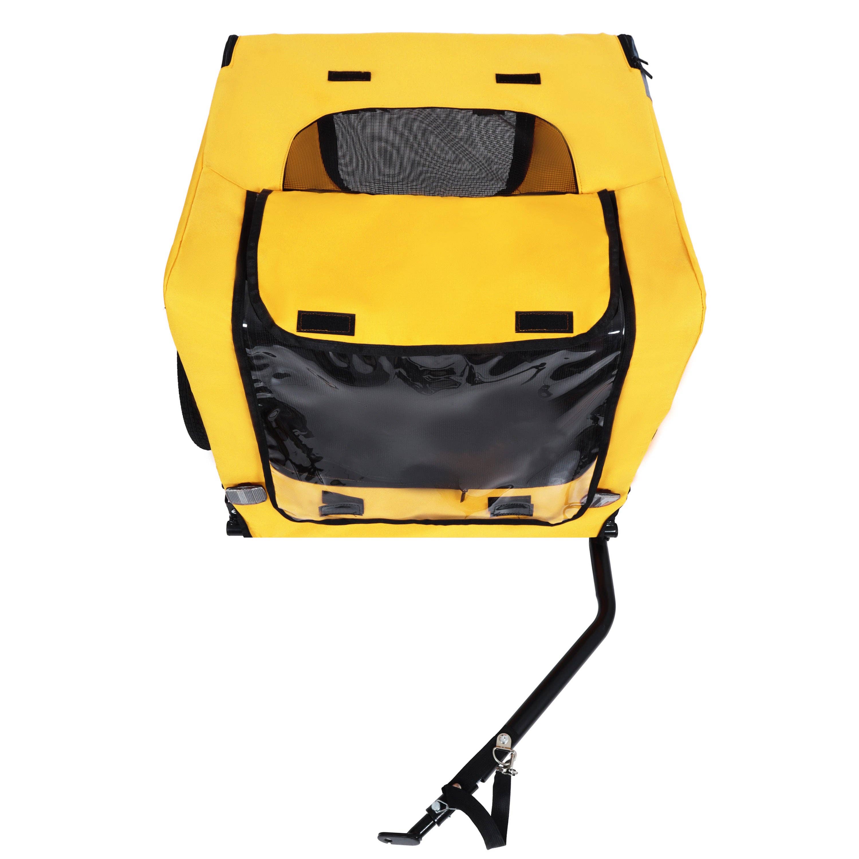 39F Inc. - Wholesale Pet Carrier - Cat/Dog - Folding Pet Bike Trailer for Small to Medium Dogs, Yellow12