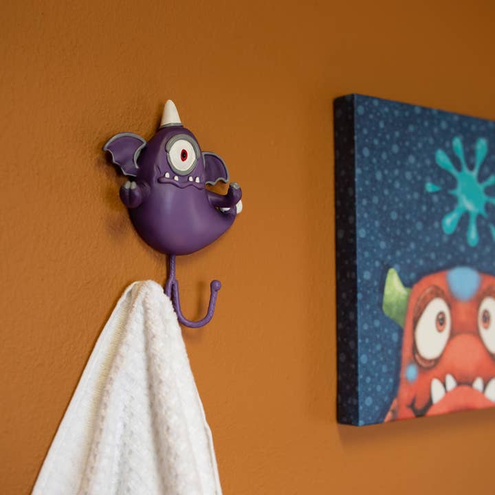 Borders Unlimited - Wholesale Wall Hook - Kids & Baby - Monster Splat Wall Hook