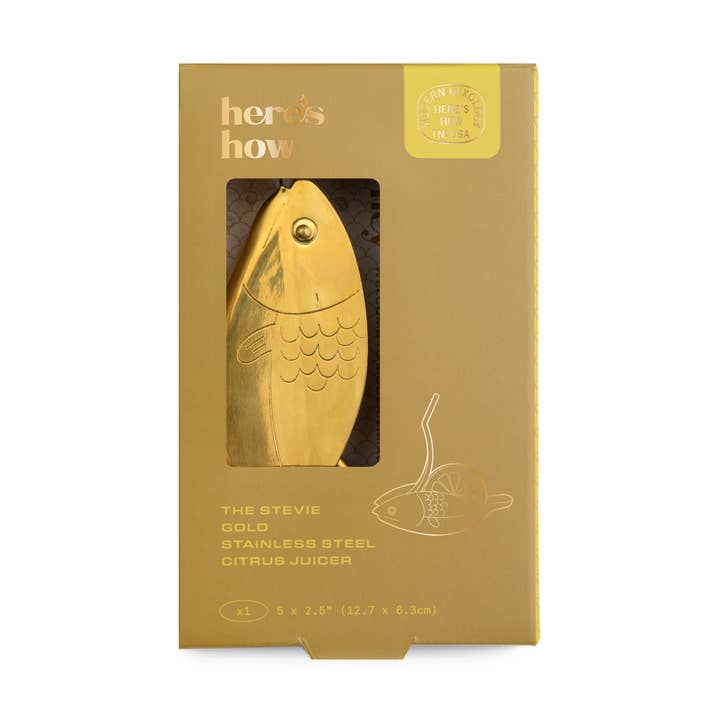 The Stevie Fish Citrus Juicer for wholesale by Here's How