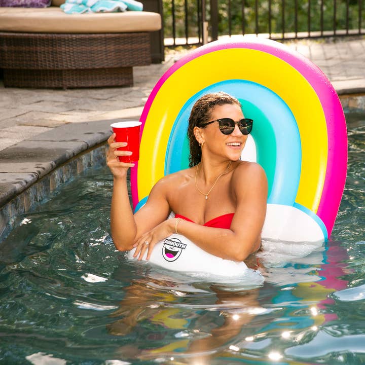 BigMouth Inc - Wholesale Inflatables - Rainbow Saddle Seat Float