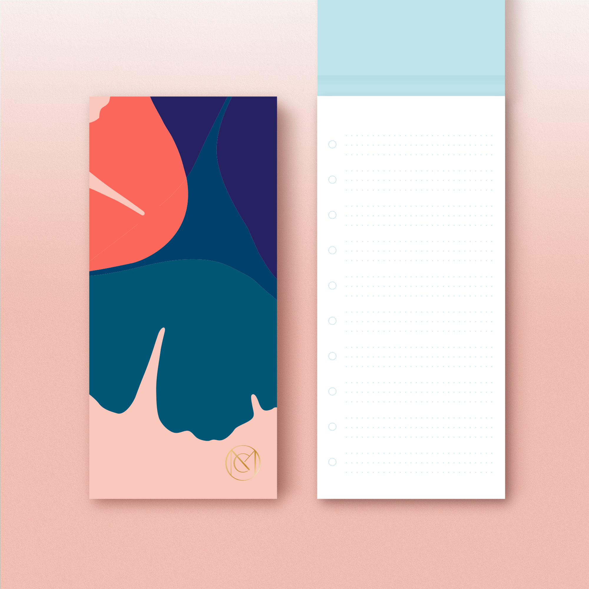 Common Modern – wholesale Notepad – Ginkgo Amalfi To Do List Notepad | Planner | Stationery2