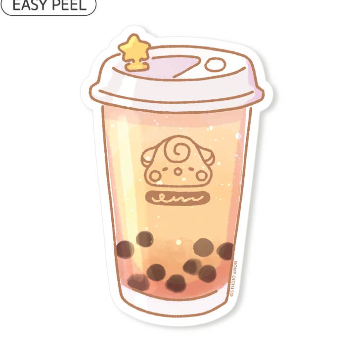 Royal Milk Tea Sticker for wholesale by Studio Enon