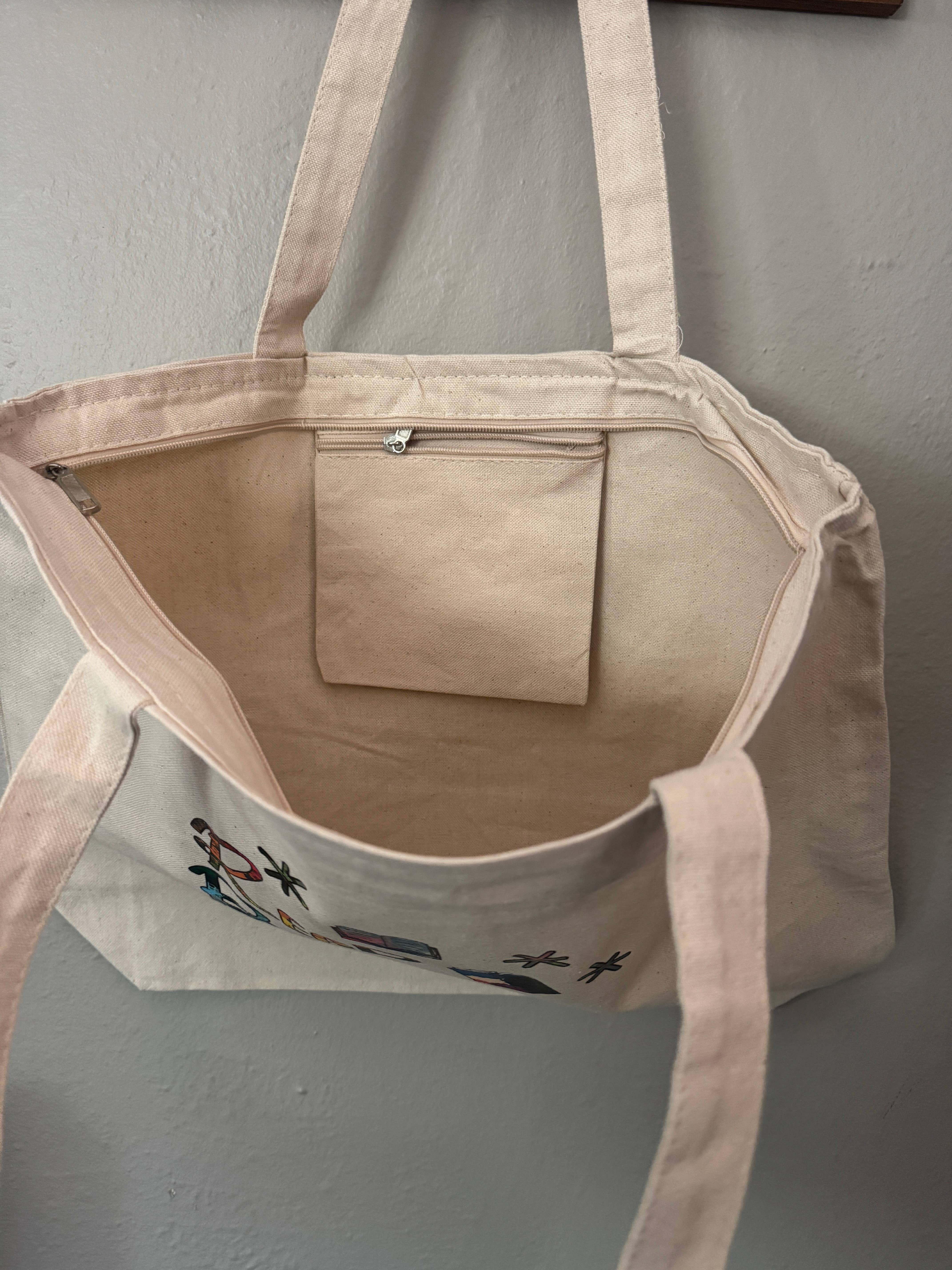 AbstractbyRabrams - Wholesale Tote Bag - Unisex - Read Banned Books Tote Bag XL Tote Bag with Zipper8