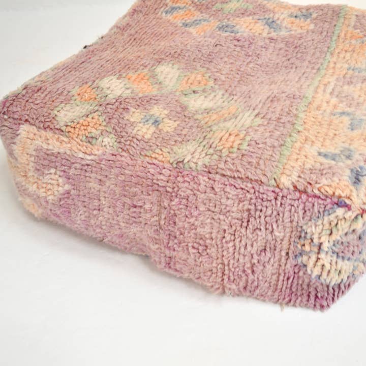 Soukie Morocco – Engroshandel Puf – Marokkansk gulvpuf vintage tæppe puf