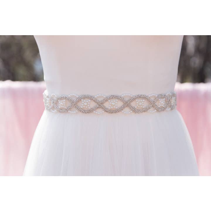 Brides and Belts - Wholesale Belt - Women's - The Wendy Handmade Pearl and Beaded Women's Belt4