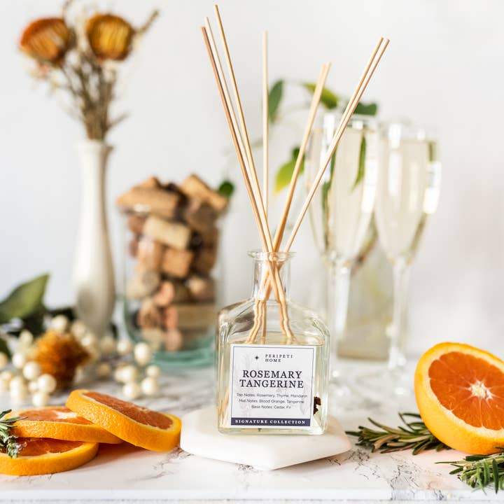 Peripeti Home - Wholesale Reed Diffuser - Reed Diffuser for Flame Free Home Fragrance, Non-Toxic9