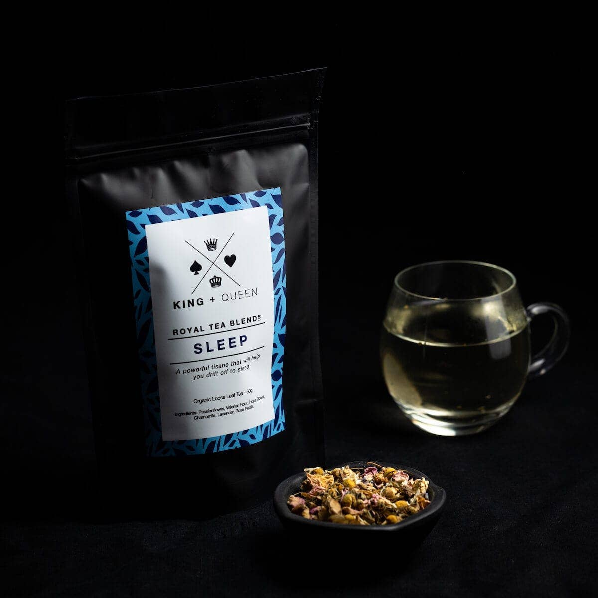 King and Queen Beverages - Wholesale Loose tea - Sleep - Soothing Bedtime Herbal Sleep Tea Blend0