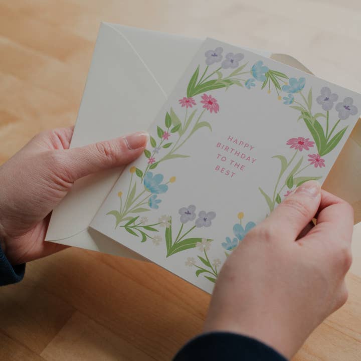 Yumismade - Wholesale Birthday Card - Happy Birthday to the Best | Birthday Card1