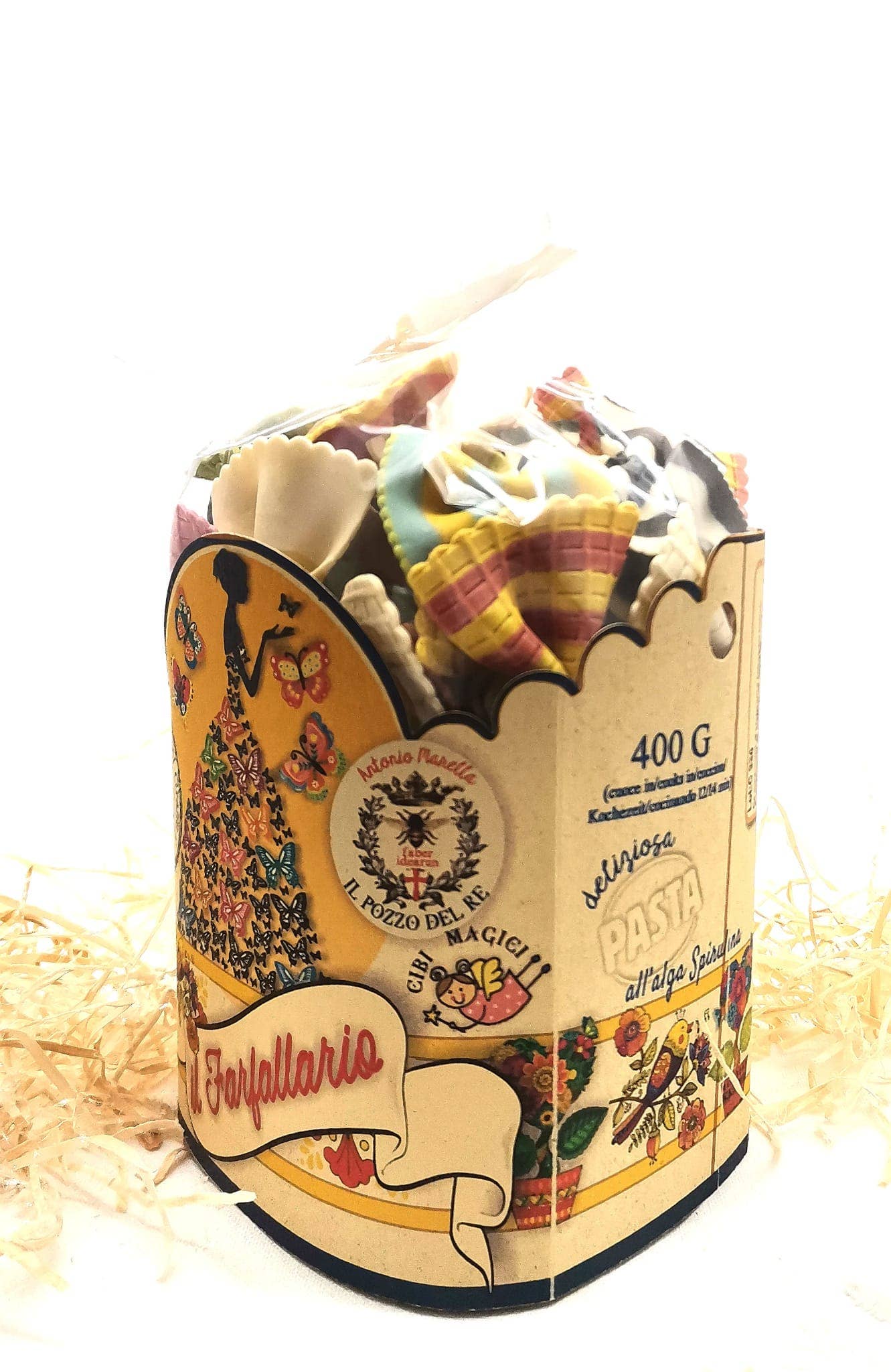 IL POZZO DEL RE firma Antonio Marella - Wholesale Pasta - Farfallario (All Butterflies Together) 400 G2