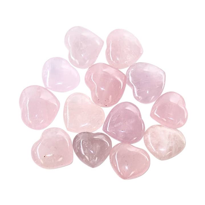 Crystal Heart - Rose Quartz for wholesale by Earths Elements Wholesale