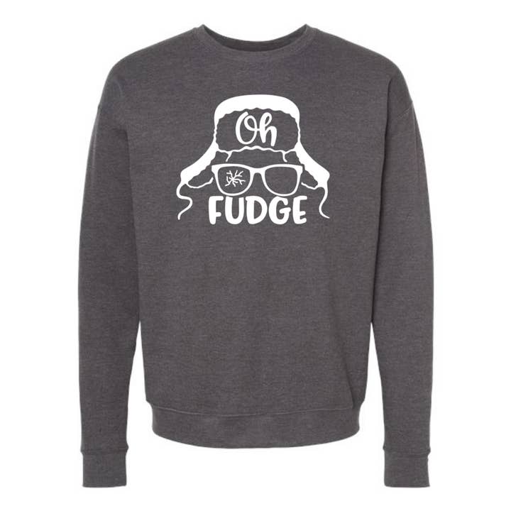 dkhandmade - Wholesale Graphic Sweatshirt - Women's - OH FUDGE /Christmas Story/ Christmas Sweatshirts and Hoodies