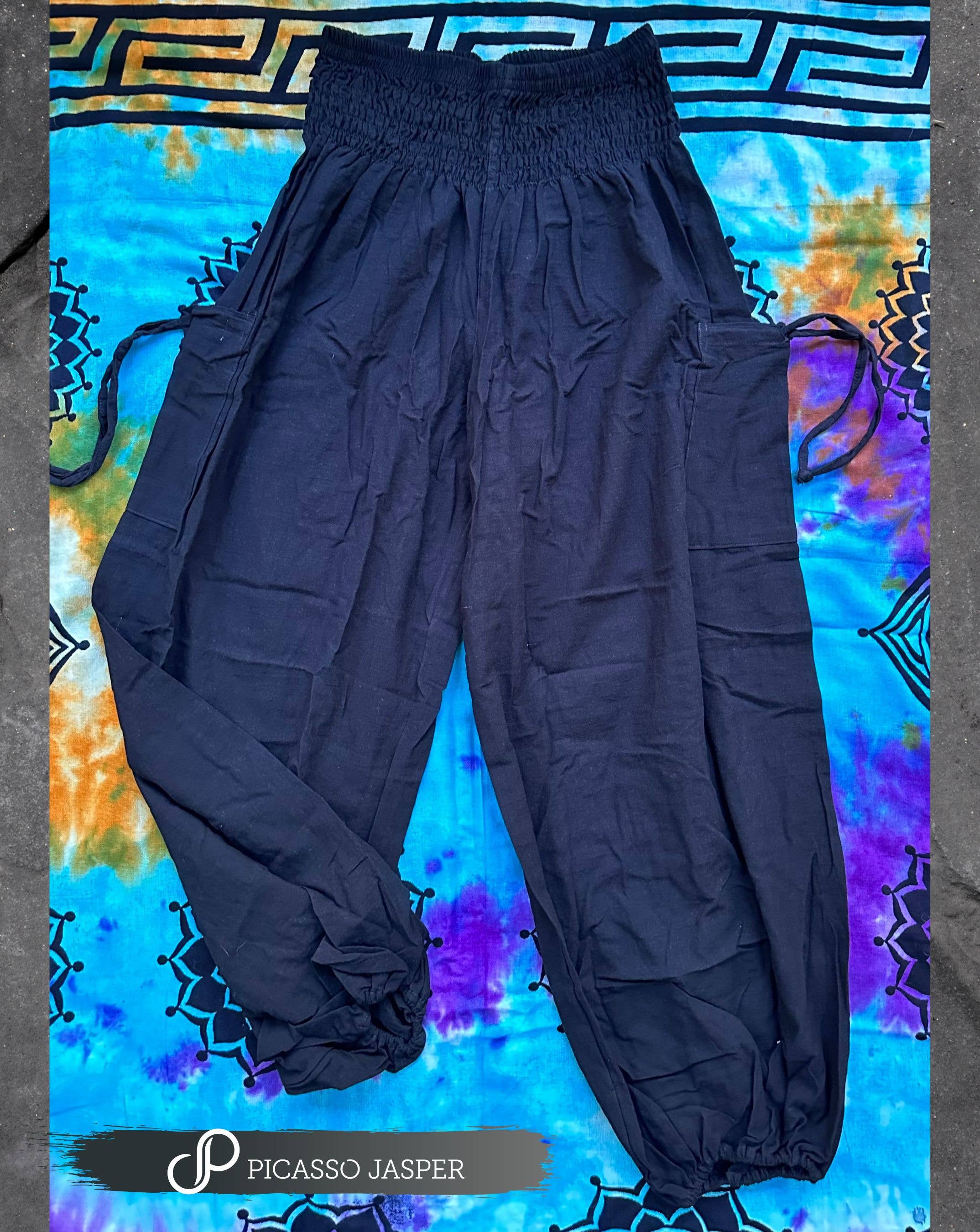 Picasso Jasper - Wholesale Pants - Women's - 100% Cotton, Two Pocket Magic Pants0