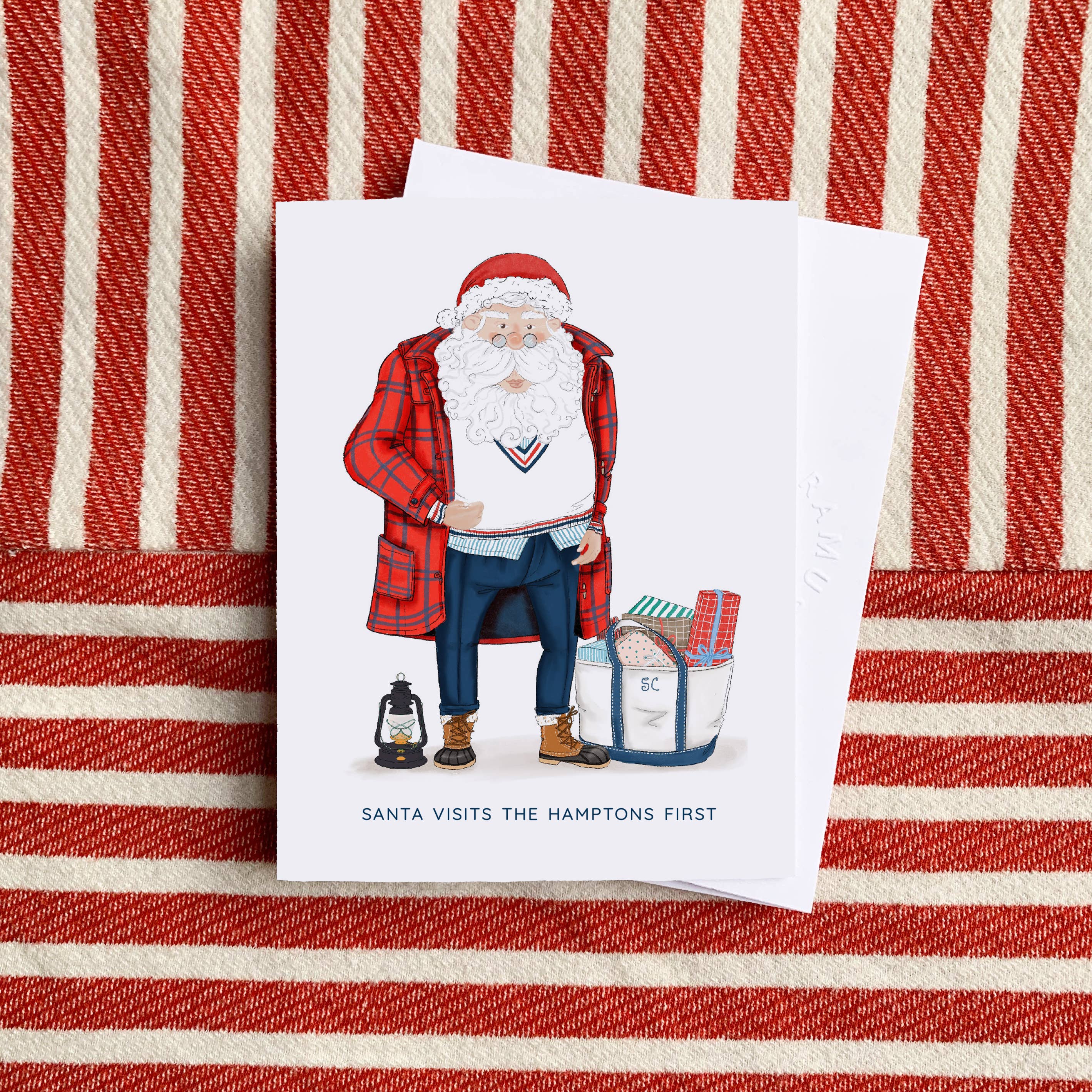 Ramus & Co. - Wholesale Season's Greetings Card - Semi-custom Holiday Card 🎄6