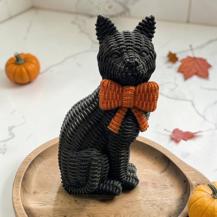 Gia Roma - Wholesale Decorative Figurine - Black Cat Decoration, Farmhouse Halloween Home Decor Statues42