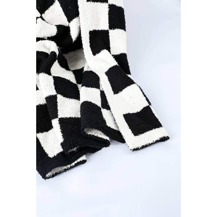 1 the Woman - Wholesale Throw Blanket - Plush Checkered Print Sofa Blanket 50*60inch8