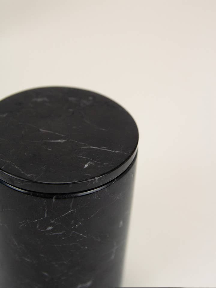 Uranus box in black marble for wholesale by rivêt - L'Indochineur