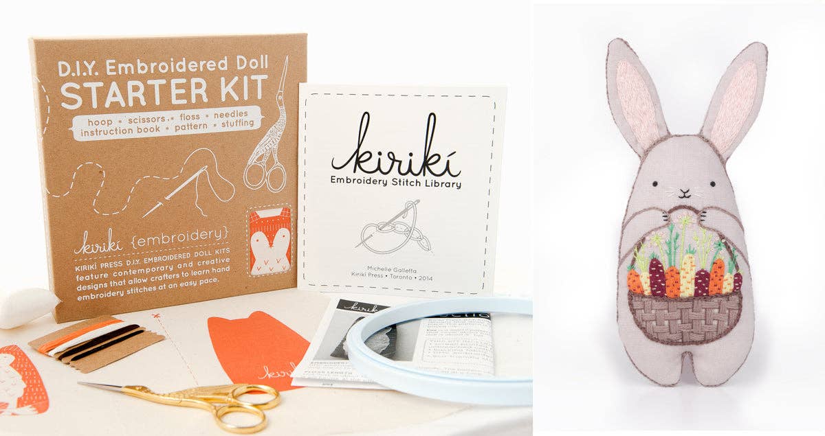 Kiriki Press - Wholesale Embroidery/Cross Stitch Supplies - Embroidery Starter Kit5