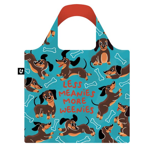 Meanie Weenie - Foldable Tote Bag for wholesale by Uptown Sox