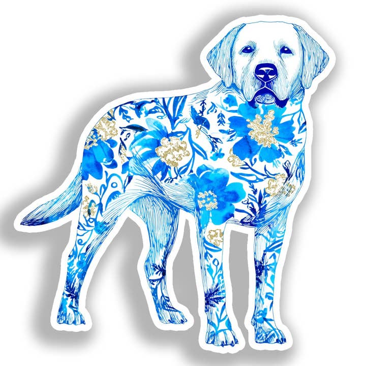 Labrador Retriever Dog Decal Sticker # A019461 for wholesale by Yoonek Graphics