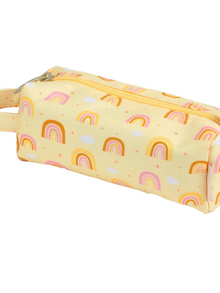 Kids pencil case: Rainbows for wholesale by A Little Lovely Company