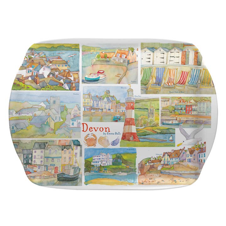 Devon Medium Tray for wholesale by Emma Ball Ltd