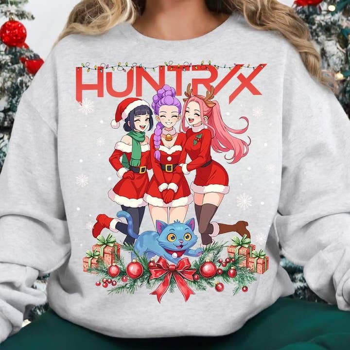 Kpop Demon Hunter Girls Shirt, Cute Anime Sweatshirt for wholesale by CVH DREAMY LTD