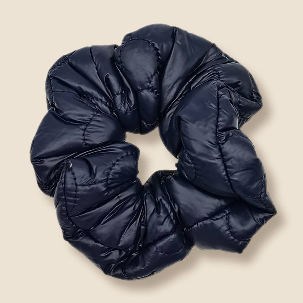 Sensibling Corp. – wholesale Scrunchie - Women’s – Flower Quilted Padded Scrunchie2
