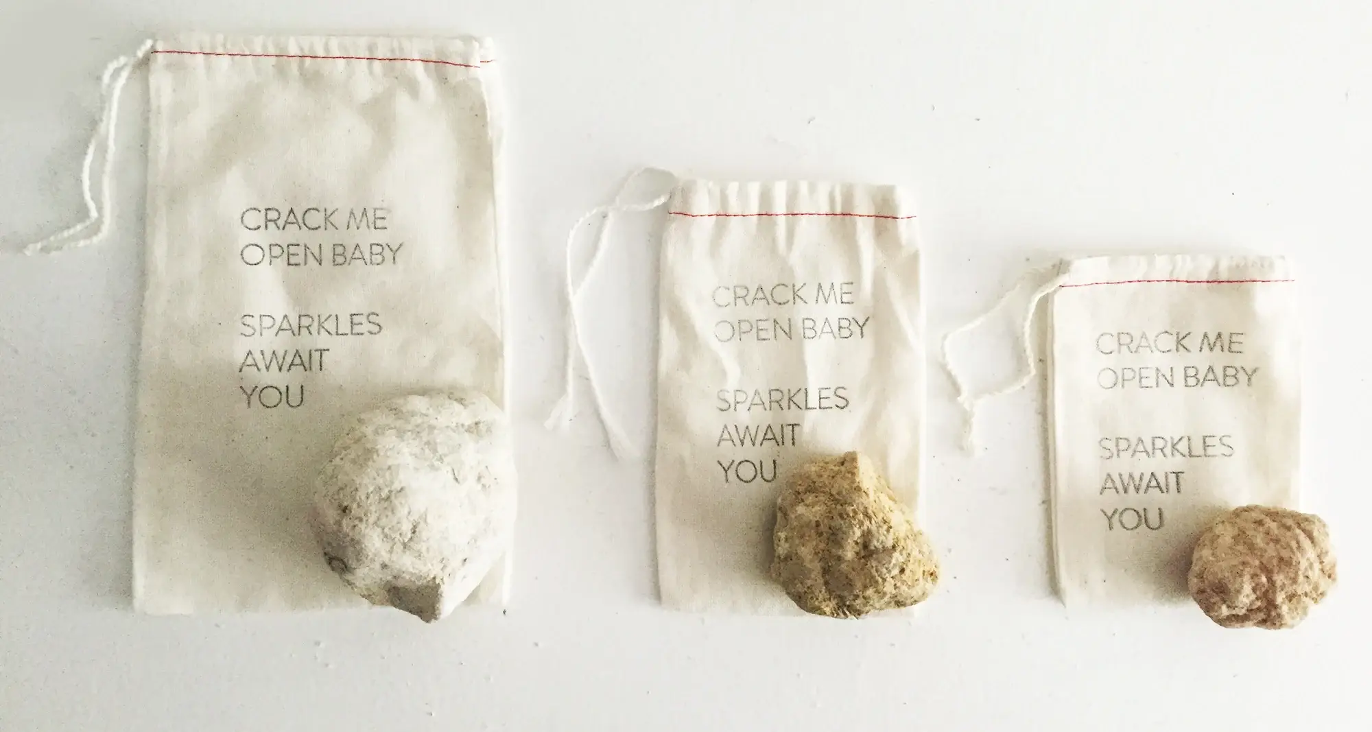 Chaparral Studio - Wholesale Spiritual Stone/Crystal - CRACK ME OPEN BABY SPARKLES AWAIT YOU Geodes2