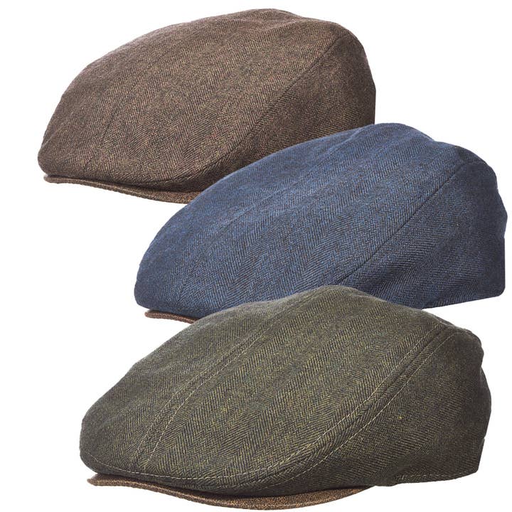Wool Ivy Cap- Elite for wholesale by Dorfman Hat Co