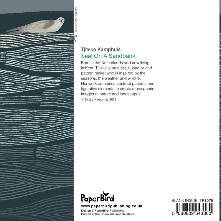 Paper Bird Publishing – wholesale Everyday greeting card – Seal On A Sandbank1