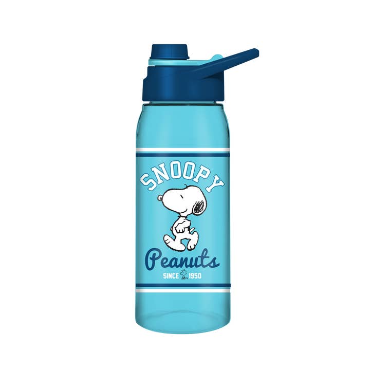 Peanuts Snoopy Collegiate 28oz. Water Bottle w Screw Lid for wholesale by Silver Buffalo