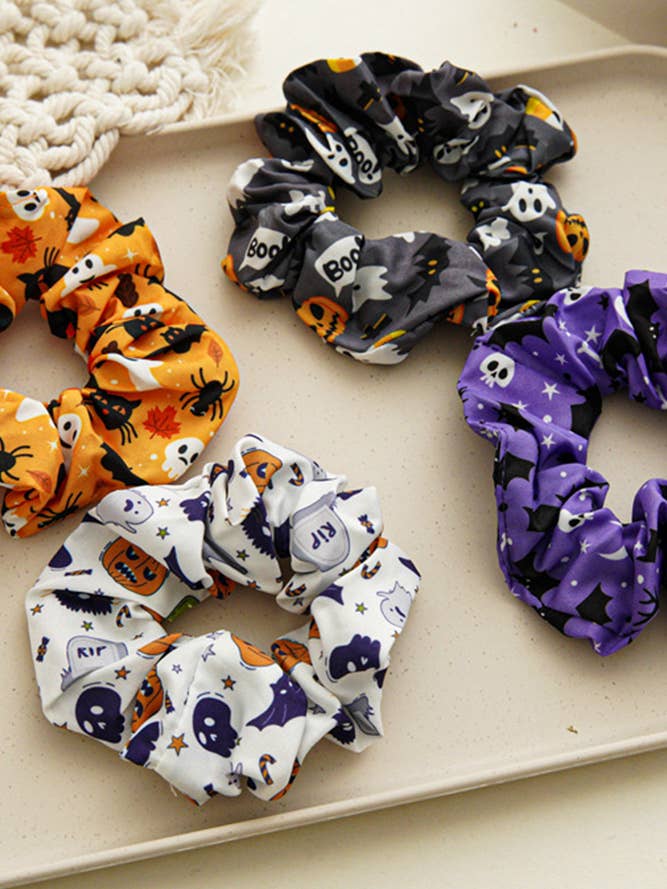 Halloween Print Hair Rope ZK327 for wholesale by UNISHE