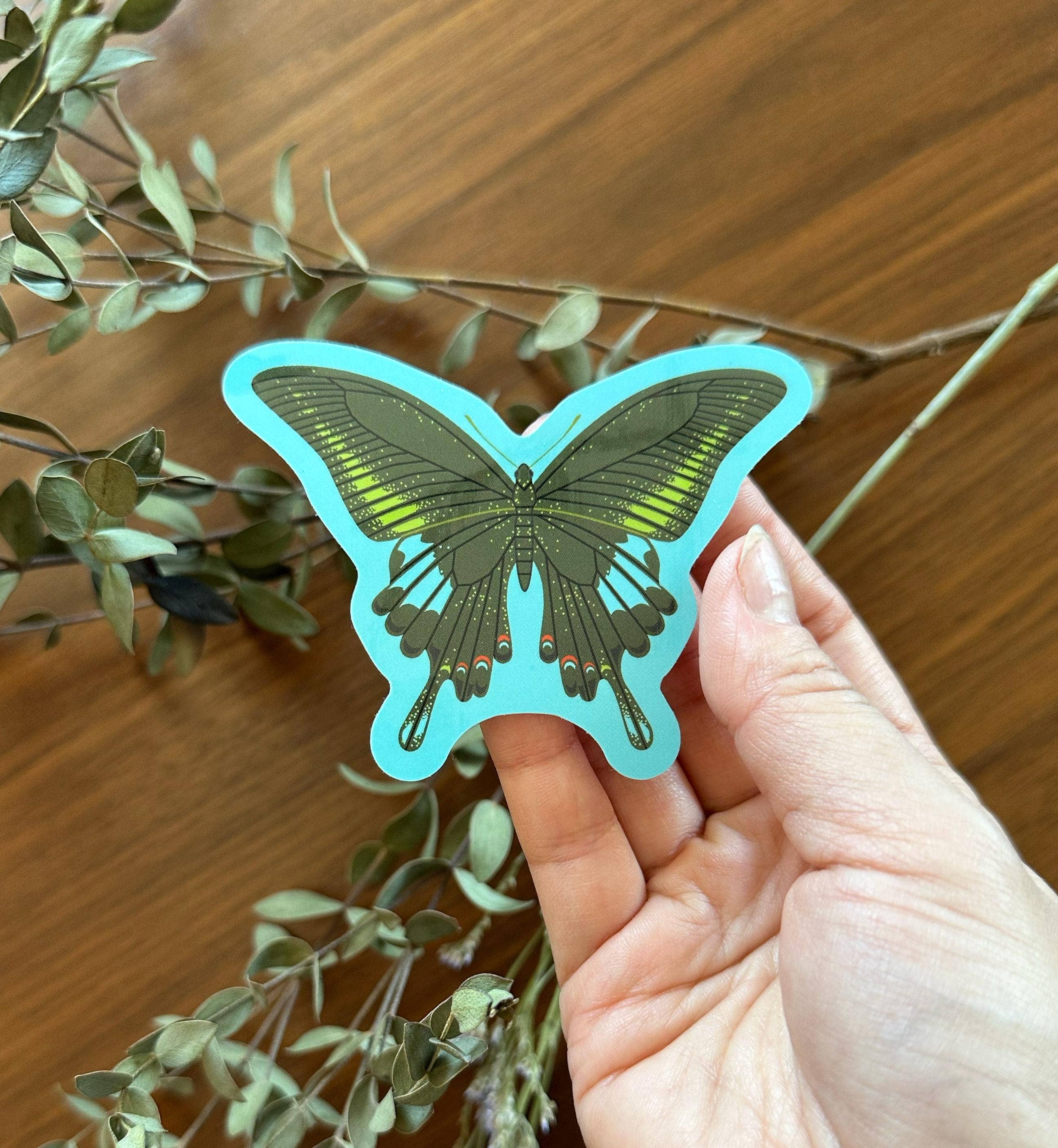 Jennifer Yung Art - Wholesale Sticker - Mystical Creatures & Insects Holographic Sticker Set5