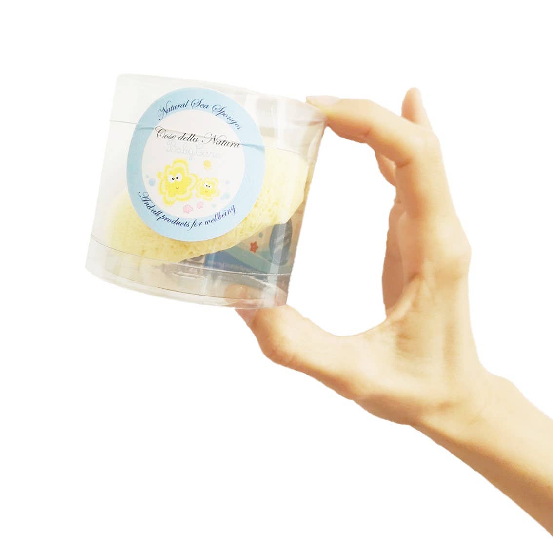 Cose Della Natura - Vendita all'ingrosso Spugne da bagno morbide e a rete - Spugna Natural Baby Care - Neonati