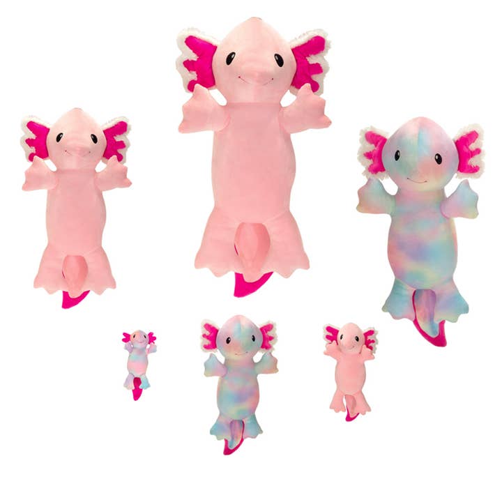 Fiesta Toys - Wholesale Stuffed/Plush Toy - Kids & Baby - ENZO - 27IN 2 ASST. AXOLOTLS