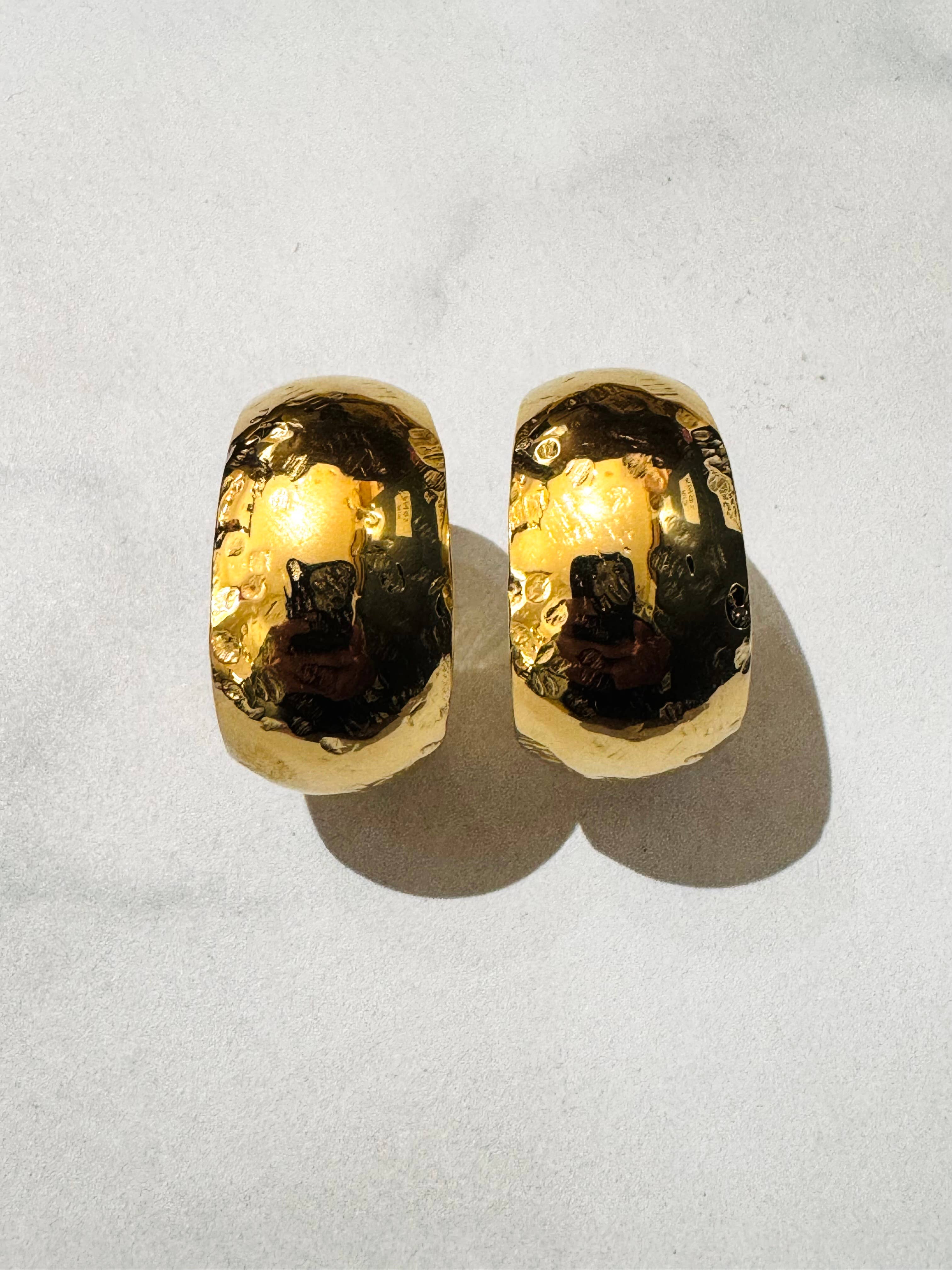 Cassette Barcelona - Wholesale Hoop Earrings - Malka Stainless Steel Hoop Earrings