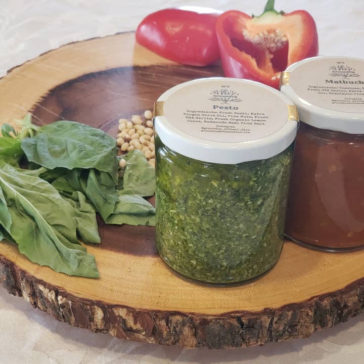 Pesto for wholesale by Groundup Artisan Dips