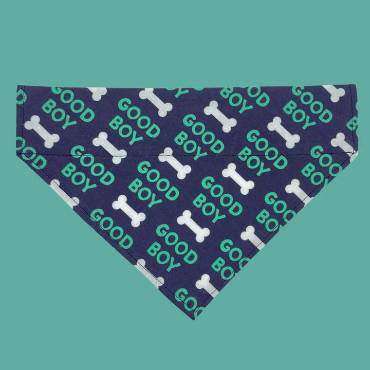 Woofingtons & Company - Venta al por mayor Bandana - Perros - Good Boy - Bandana para perro sobre el cuello, bandana de hueso de perro