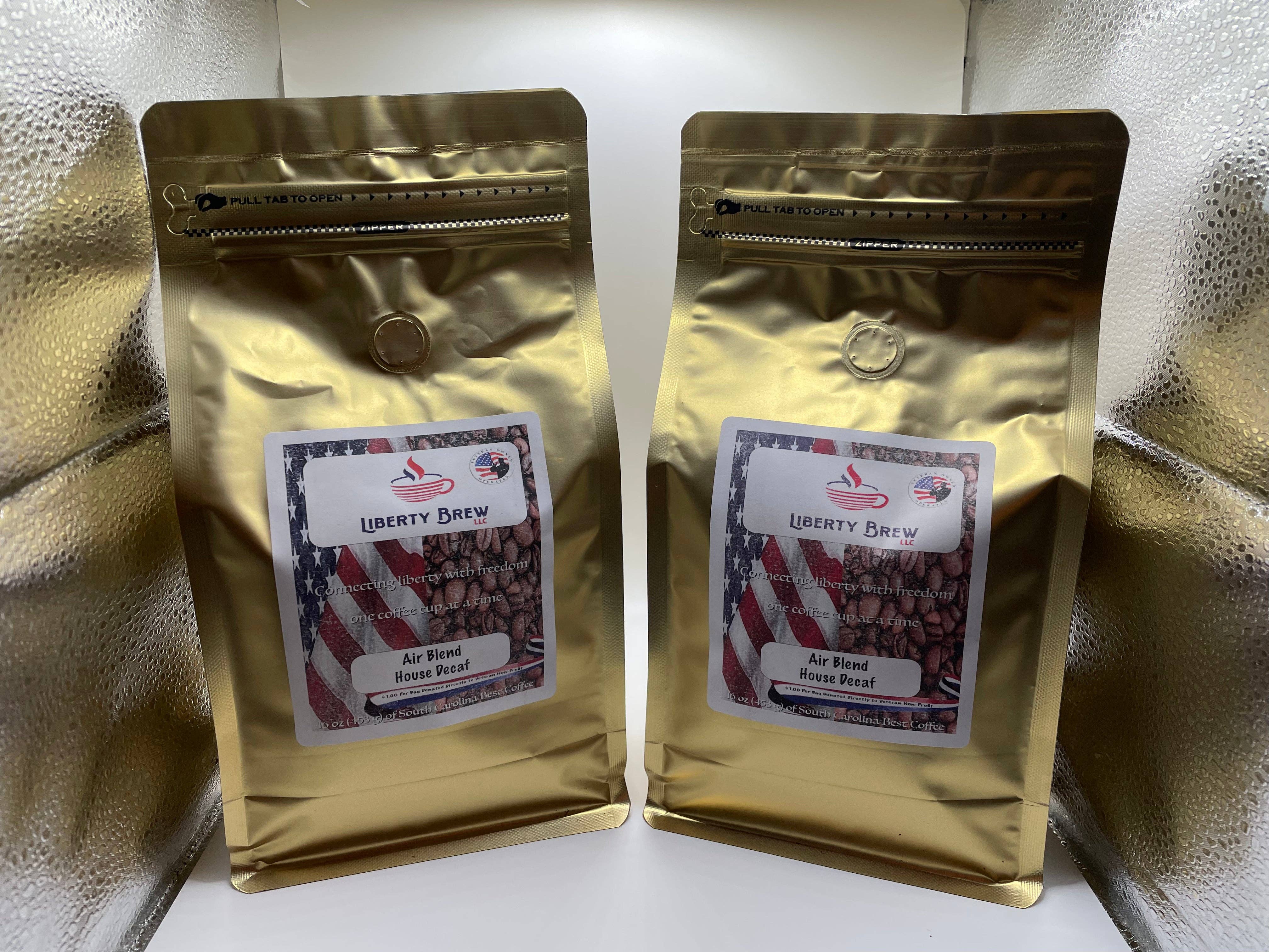Liberty Brew - Wholesale Coffee beans - Air Blend (Decaf)1