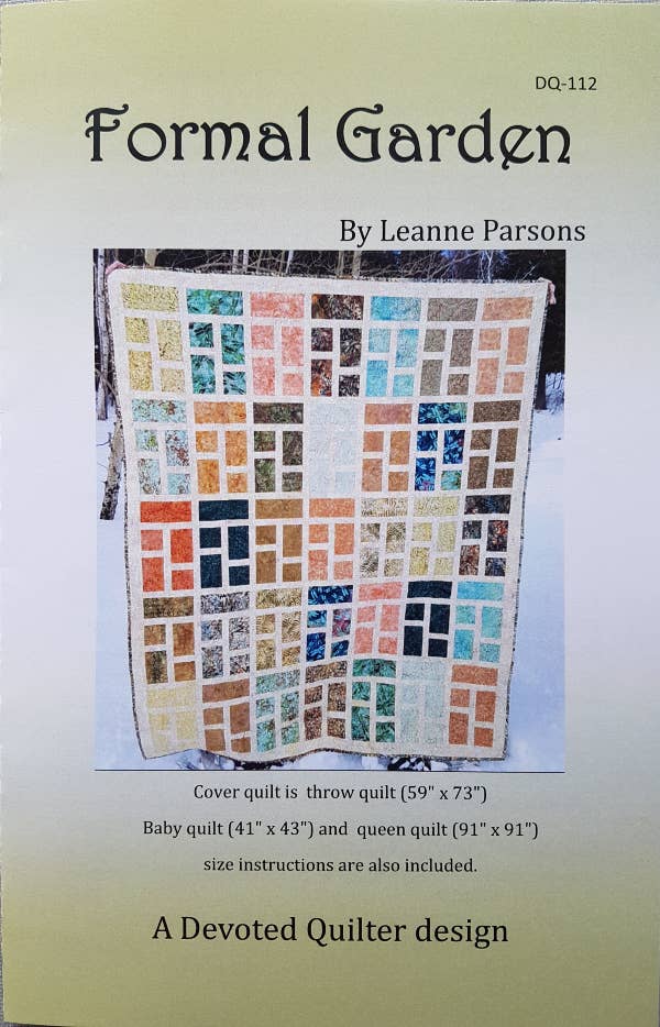 Devoted Quilter - Wholesale Quilt - Formal Garden quilt pattern3