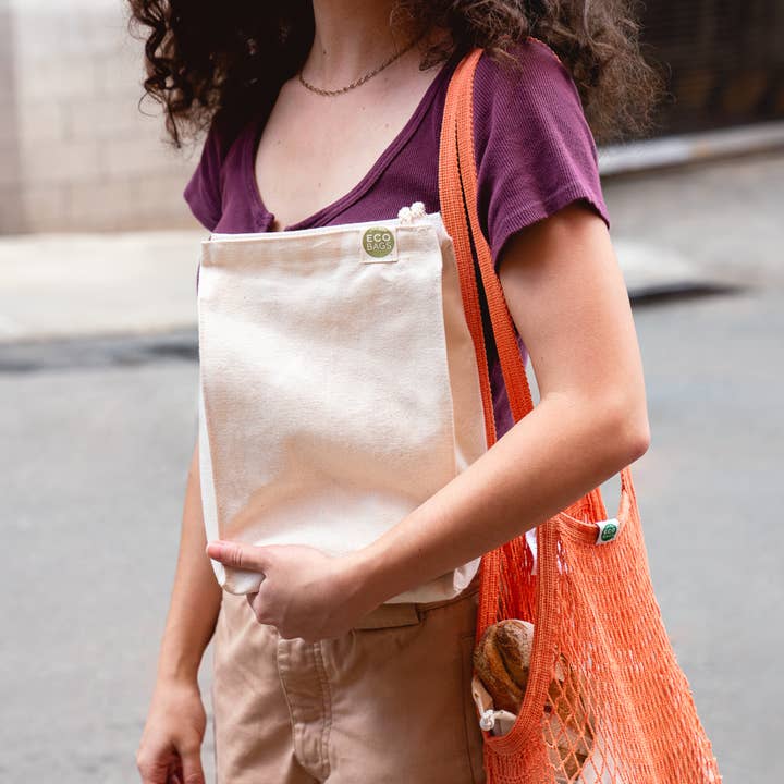 Recycled Cotton Lunch Bag for wholesale by ECOBAGS