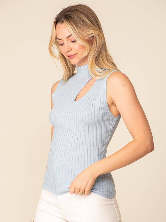 Haut essentiel d'automne à col montant pour la vente par MintChoco