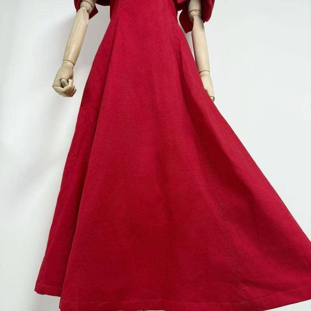 Productseeker - Wholesale Skirt - Women's - DR493 Elegant A-Line Skirt with 3D Floral Slim Fit Design17