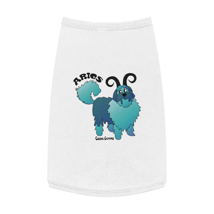 ARIES Pet Tank Top for wholesale by Cozmic Canines